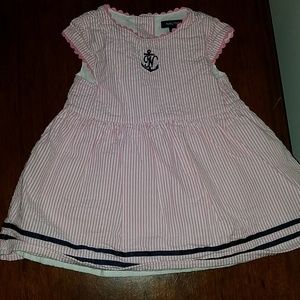 ~Pink and white dress